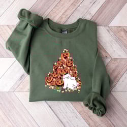 cat ghost halloween shirt, cat lovers shirt, halloween cat shirt, halloween ghost cats, halloween cat sweatshirt, cat pu