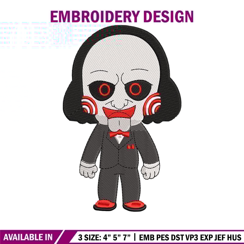 Horror man embroidery design, Horror embroidery, Embroidery file,Embroidery shirt, Emb design, Digital download.jpg