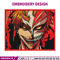 Ichigo laugh embroidery design, Bleach embroidery,Anime design, Embroidery shirt, Embroidery file, Digital download.jpg