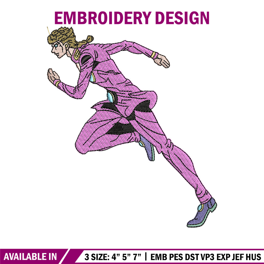 Jojo bizzare logo embroidery design, Jojo bizzare embroidery, Embroidery shirt, logo design, Instant download.jpg