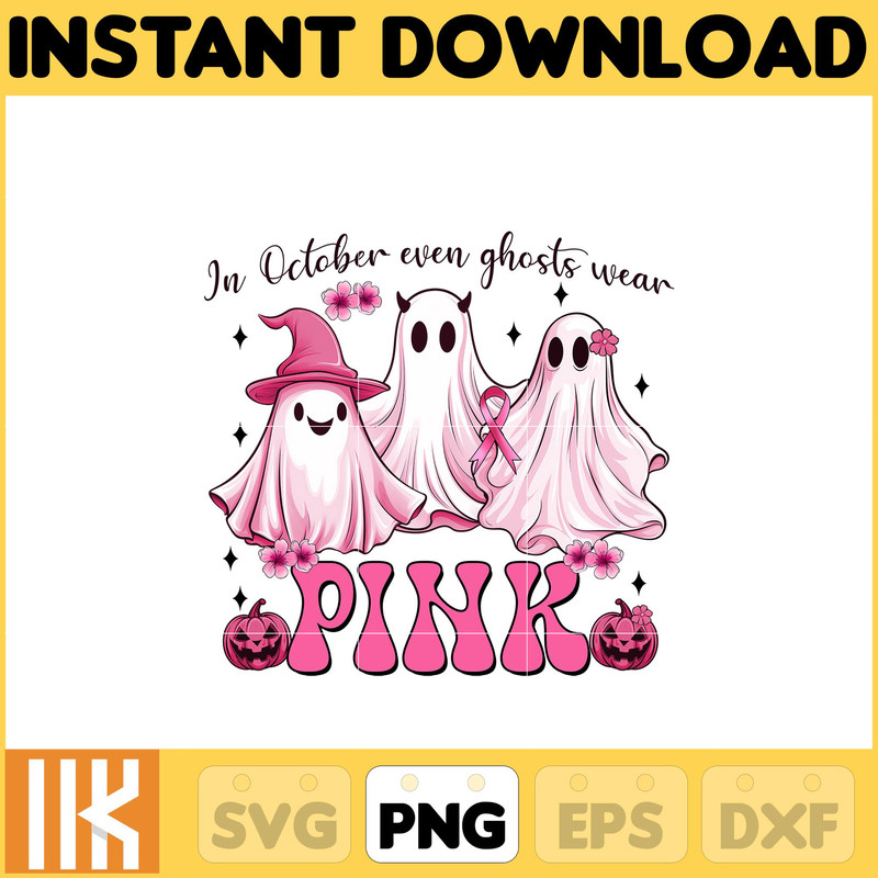 Designs Breast Cancer Png, Breast Cancer Png, Cancer Awareness, Pink Ribbon, Pink Halloween, Fight Cancer Quote Sublimation (19).jpg