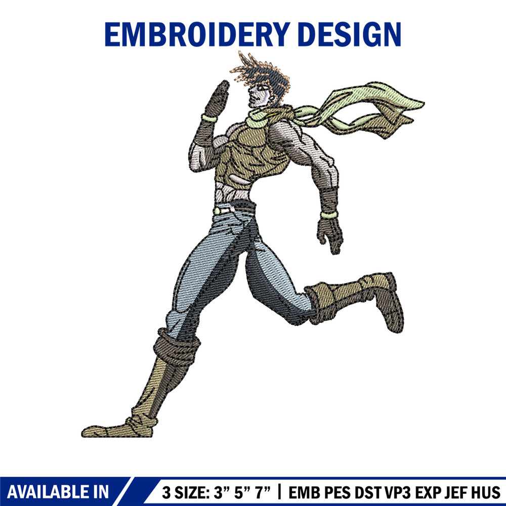 Joseph joestar embroidery design, Joseph joestar embroidery, logo design, Embroidery shirt, logo shirt, Instant download.jpg