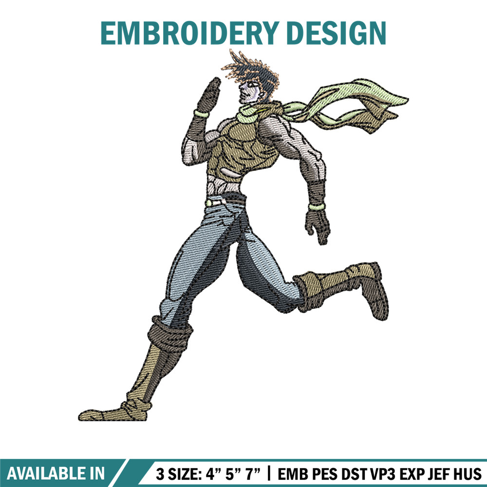 Joseph joestar embroidery design, Joseph joestar embroidery, logo design, Embroidery shirt, logo shirt, Instant download.jpg