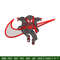 Nike Black Spiderman embroidery design, Black Spiderman embroidery, Nike design, movie design, Digital download.jpg