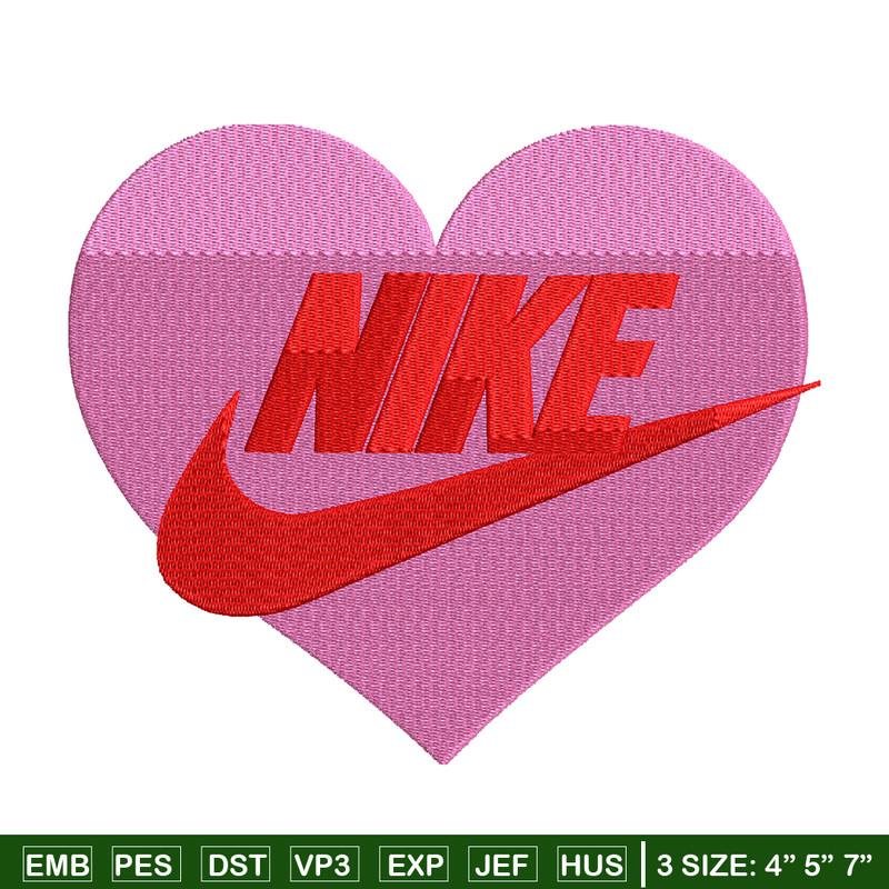 Nike heart Logo embroidery design, Nike heart embroidery, Nike design, logo shirt, Embroidery shirt, Digital download..jpg