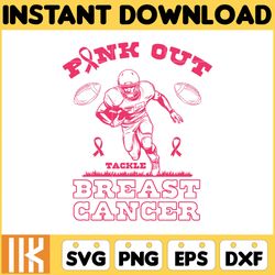 pink out tackle breast cancer svg, designs breast cancer svg, cancer svg, cancer awareness, pink ribbon, breast cancer