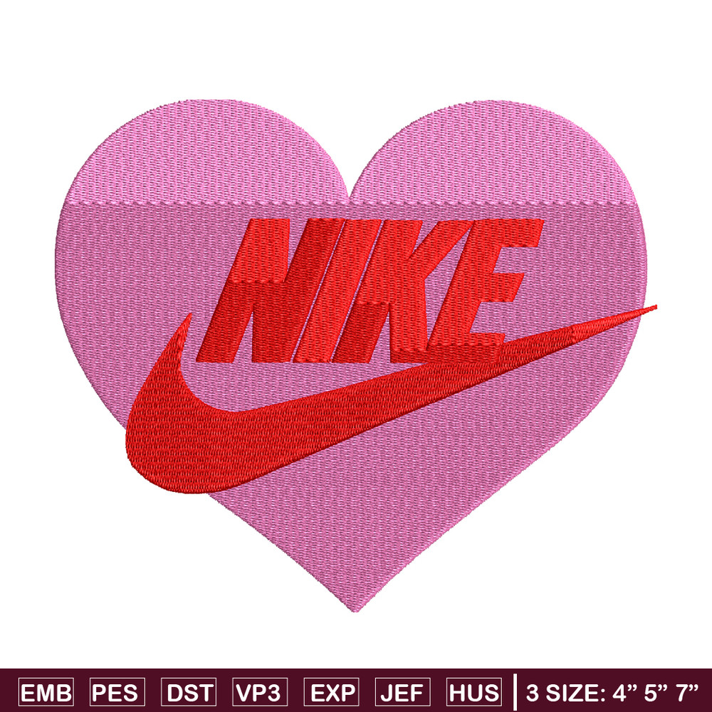 Nike heart Logo embroidery design, Nike heart embroidery, Nike design, logo shirt, Embroidery shirt, Digital download..jpg