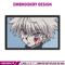 Killua embroidery design, Hunter x hunter embroidery, Anime design, Embroidery shirt, Embroidery file, Digital download.jpg