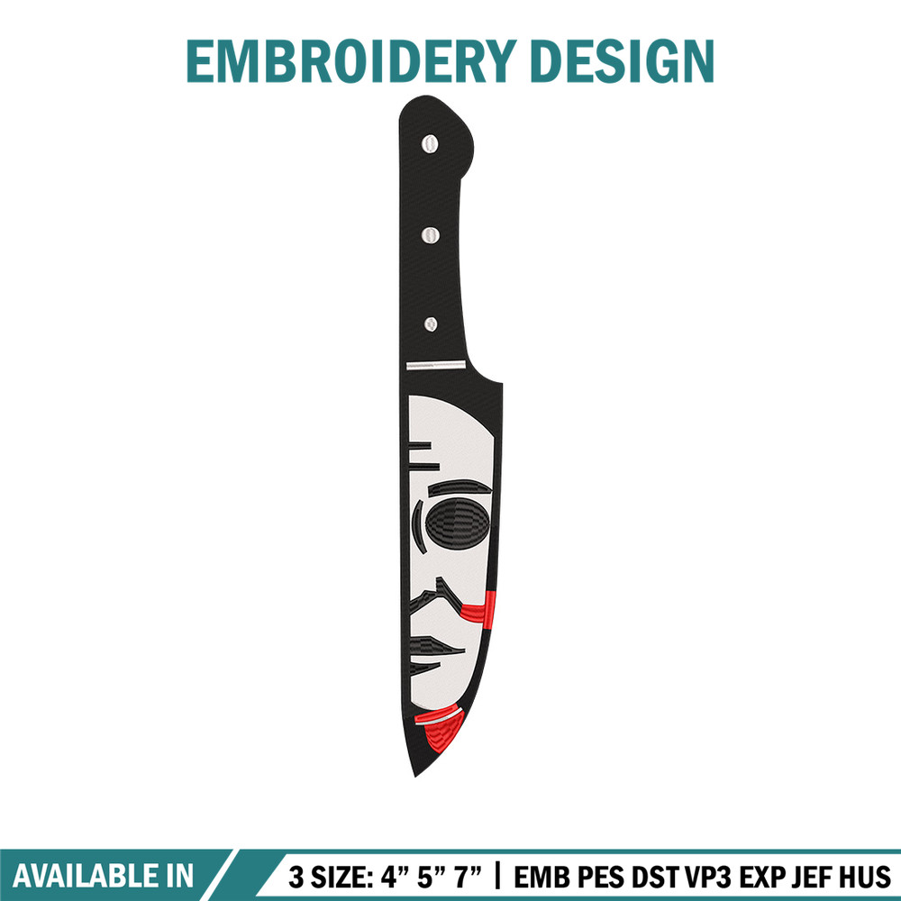 Knife horror movie embroidery design, Horror embroidery, Embroidery file,Embroidery shirt, Emb design, Digital download.jpg