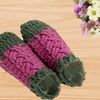 a crochet braided shoes pattern