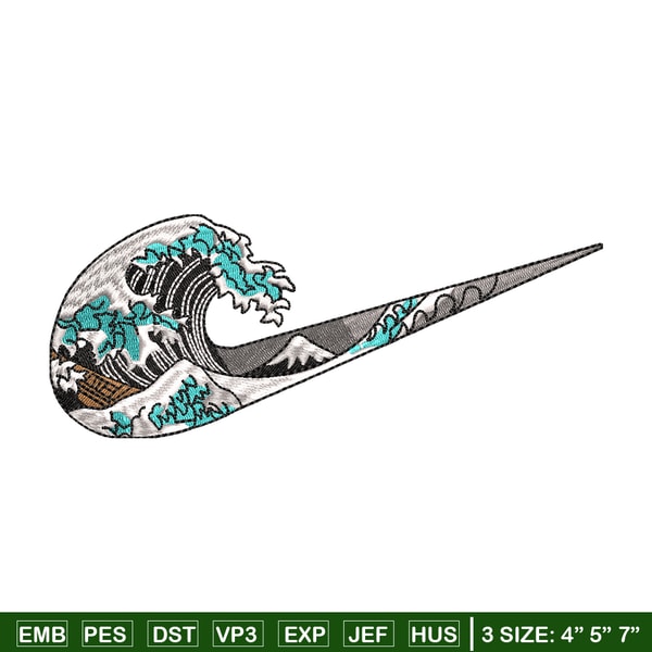 Nike water logo embroidery design, Logo embroidery, Nike design, Embroidery file, logo shirt, Instant download.jpg