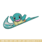 Nike Squirtle embroidery design, Pokemon embroidery, Nike design, anime design, anime shirt, Digital download.jpg