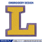 Lipscomb Bisons embroidery design, Lipscomb Bisons embroidery, logo Sport, Sport embroidery, NCAA embroidery..jpg