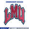 Loyola Marymount Lions embroidery design, Loyola Marymount Lions embroidery, Sport embroidery, NCAA embroidery..jpg