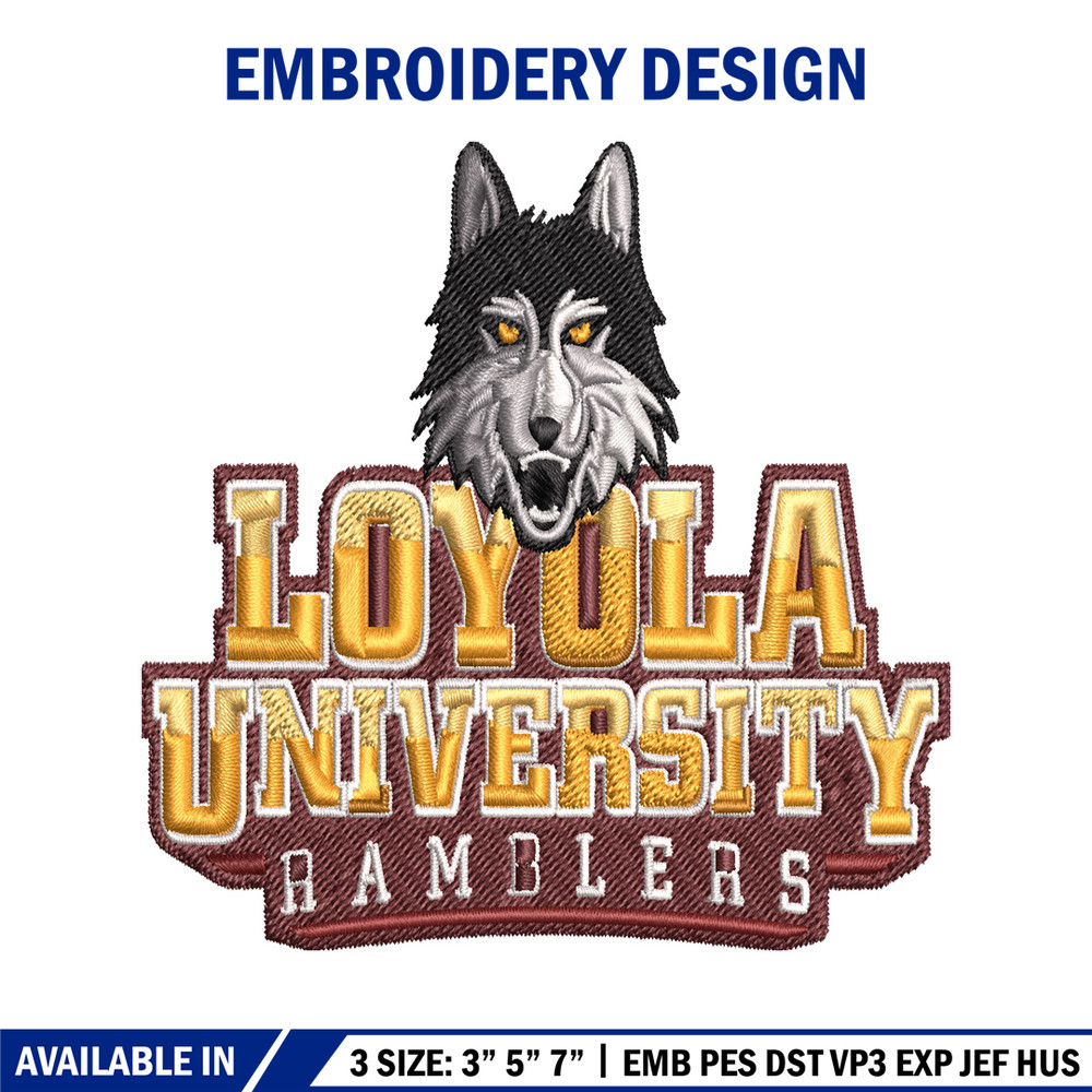 Loyola Ramblers embroidery design, Loyola Ramblers embroidery, logo Sport, Sport embroidery, NCAA embroidery..jpg