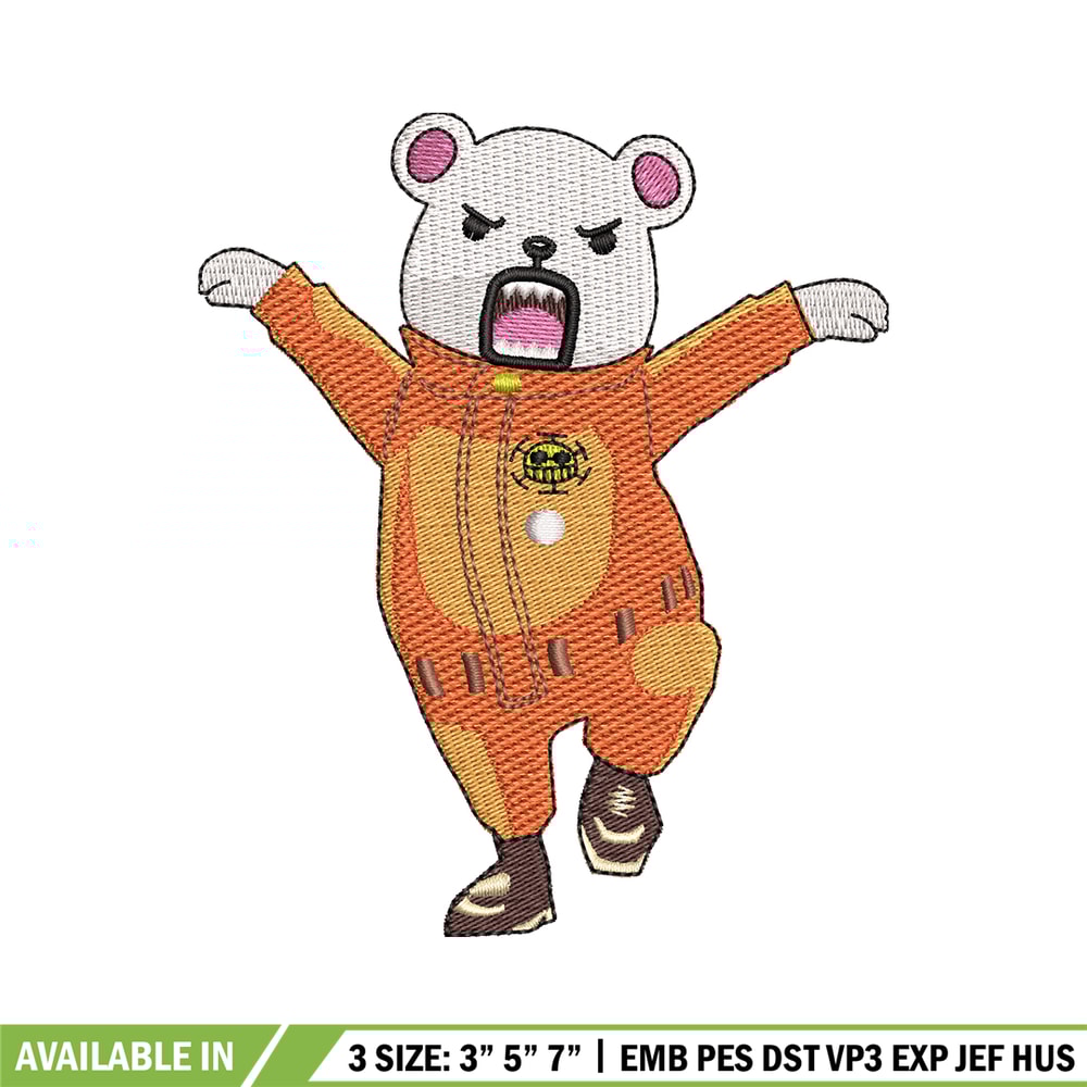 Bear embroidery design, Bear embroidery, Bear design, Embroidery file, Bear shirt, logo design, Instant download..jpg