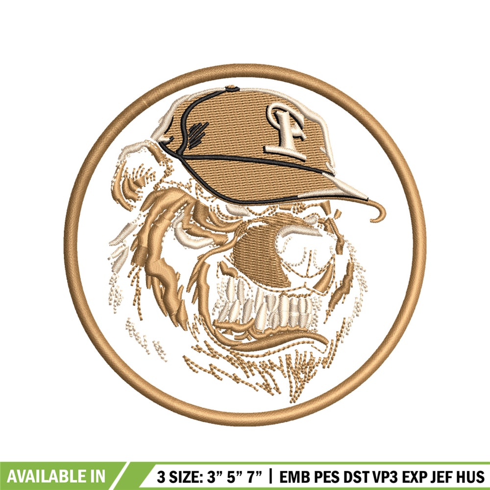 Bear face embroidery design, Bear face embroidery, animal design, embroidery file, logo shirt, Digital download..jpg