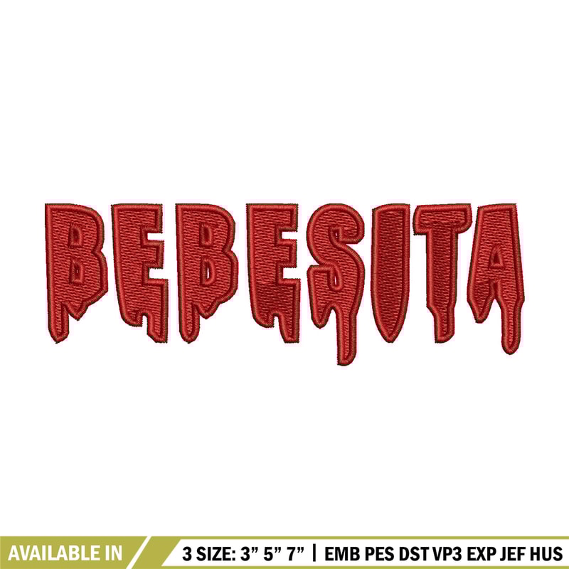 Bebesita embroidery design, Logo embroidery, Embroidery file, Embroidery shirt, Emb design, Digital download.jpg