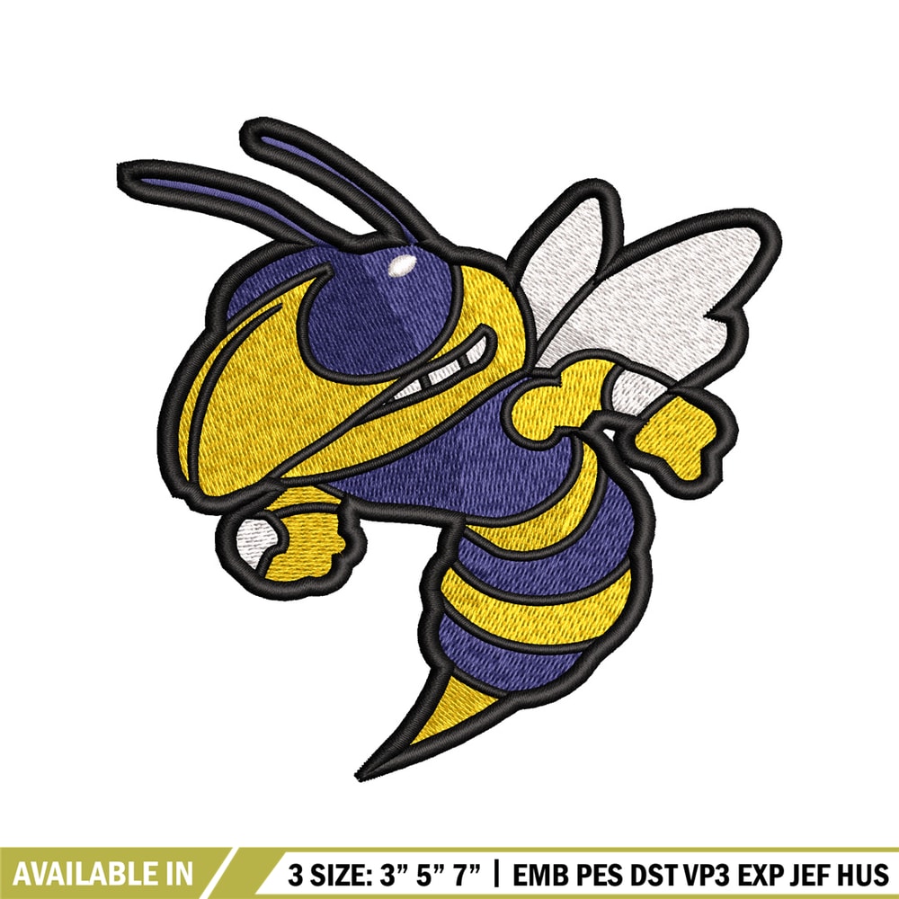 bee embroidery design, bee embroidery, logo design, embroidery file, embroidery animal, logo shirt, Digital download..jpg