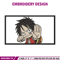 Luffy kid embroidery design, One piece embroidery, Anime design, Embroidery shirt, Embroidery file, Digital download.jpg