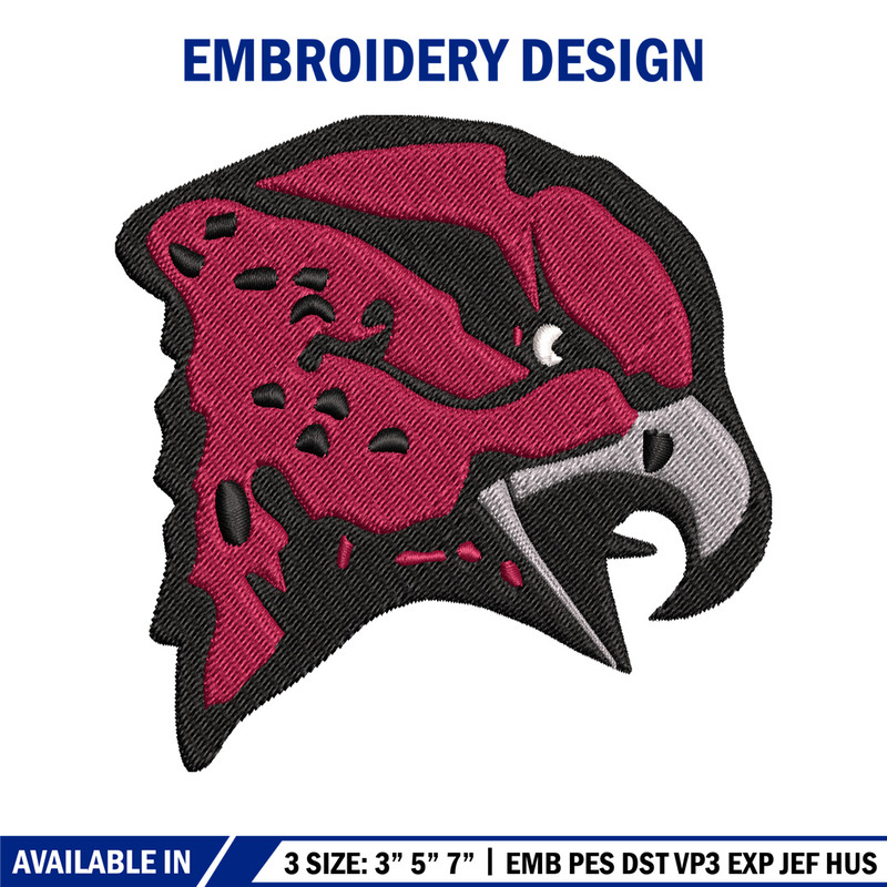 Maryland Eastern Shore Hawks embroidery design, logo embroidery, logo Sport, Sport embroidery, NCAA embroidery..jpg