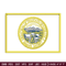 Seal Great Seal of the State of Nebraska Badge Logo embroidery design, logo embroidery, logo design, Instant download..jpg
