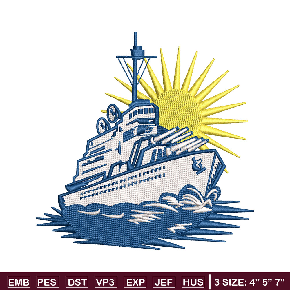 Ship logo embroidery design, Ship logo embroidery, logo design, logo shirt, Embroidery shirt, Instant download.jpg