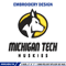 Michigan Tech Huskies embroidery design, Michigan Tech Huskies embroidery, logo Sport, Sport embroidery, NCAA embroidery.jpg