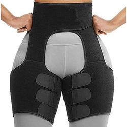 "Three in one belt waist thigh trimmer waist trainer, Adjustable Body Shaper Thigh Trimmer Butt Lifter (US customers)