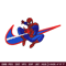 spaiderman Nike Logo embroidery design, spaiderman embroidery, Nike design, Logo shirt, digital download.jpg