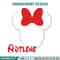 Minnie Mouse head embroidery design, Minnie Mouse head embroidery, Logo shirt, Disney embroidery, Digital download.jpg