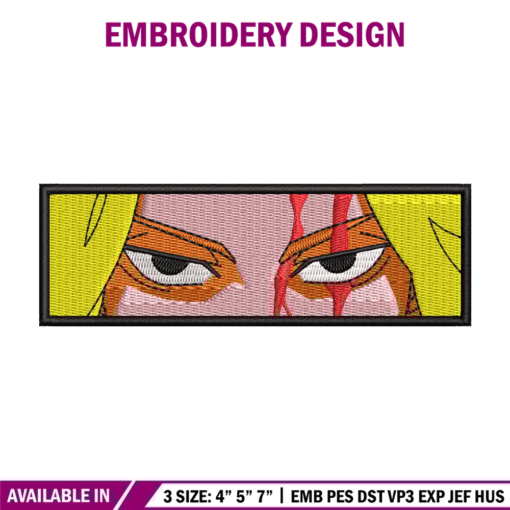 Mikey eyes embroidery design, Mikey embroidery, Anime design, Embroidery shirt, Embroidery file, Digital download.jpg