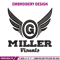 Miller logo embroidery design, Miller logo embroidery, anime design, embroidery file, logo shirt, Digital download..jpg