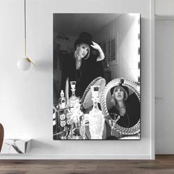 stevie nicks canvas poster art wall pictures home decor, stevie nicks, stevie nicks poster,stevie nicks canvas, gift for