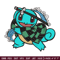 Squirtle Tanjiro embroidery design, Pokemon embroidery, embroidery file, anime design, anime shirt, Digital download.jpg