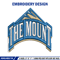 Mount st mary's university embroidery, mount st mary's university embroidery, Sport embroidery, NCAA embroidery..jpg