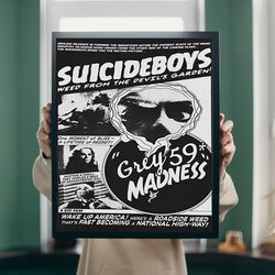 grey day tour 2022 poster, suicideboys concert poster, no framed, gift.jpg