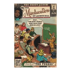 the miseducation of lauryn hill poster - hip hop comic, no framed, gift.jpg