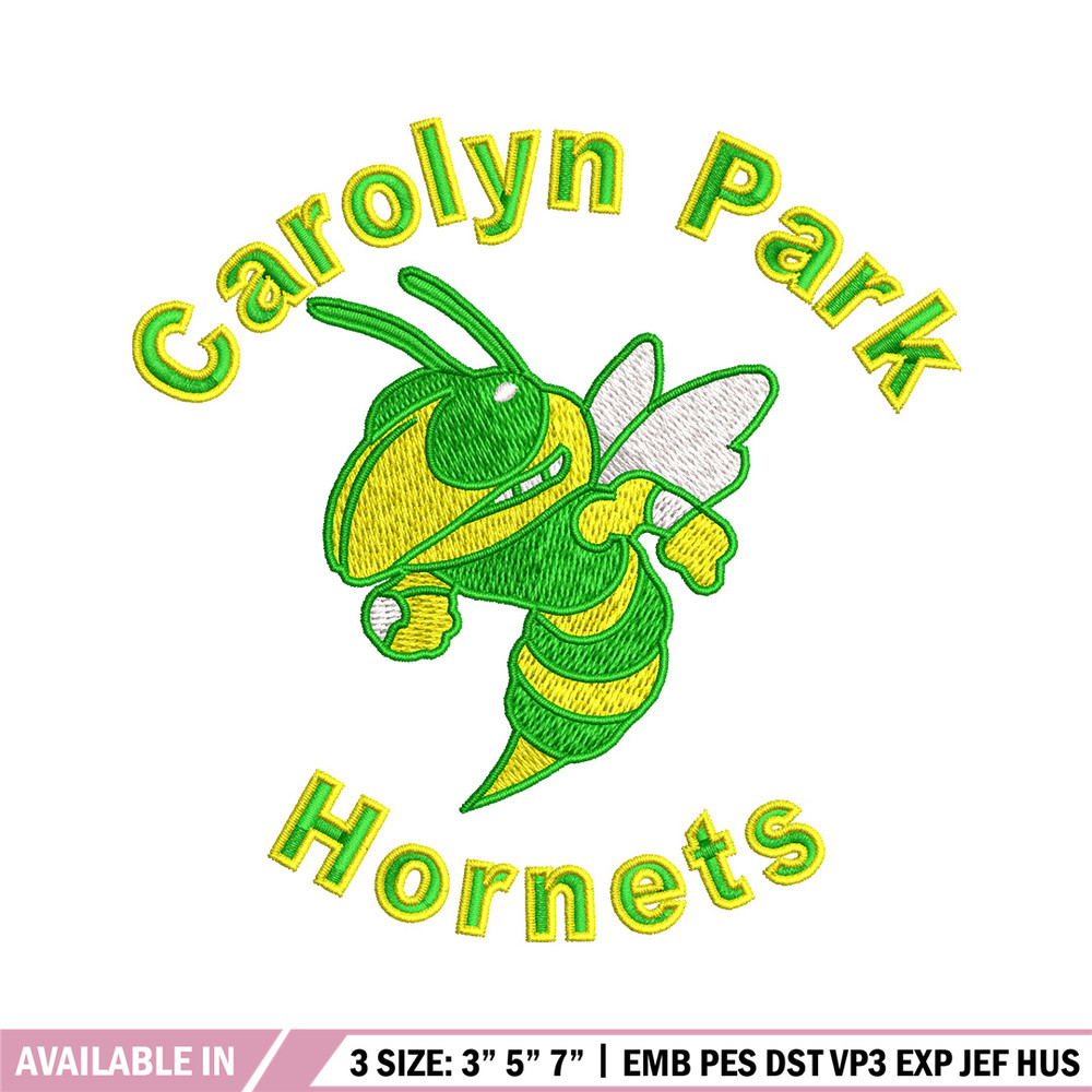 Caroiyn park embroidery design, Logo embroidery, Embroidery file, Embroidery shirt, Emb design, Digital download.jpg
