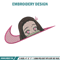 Nezuko cute nike embroidery design, Neuzko embroidery, Nike design, Embroidery shirt, Embroidery file, Digital download.jpg