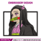 Nezuko bamboo box embroidery design, Nezuko embroidery, Anime design, Embroidery shirt, Embroidery file,Digital download.jpg