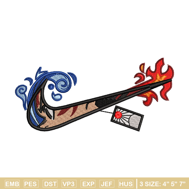 Tanjiro nike embroidery design, Kimetsu no Yaiba embroidery, nike design, anime shirt, digital download.jpg