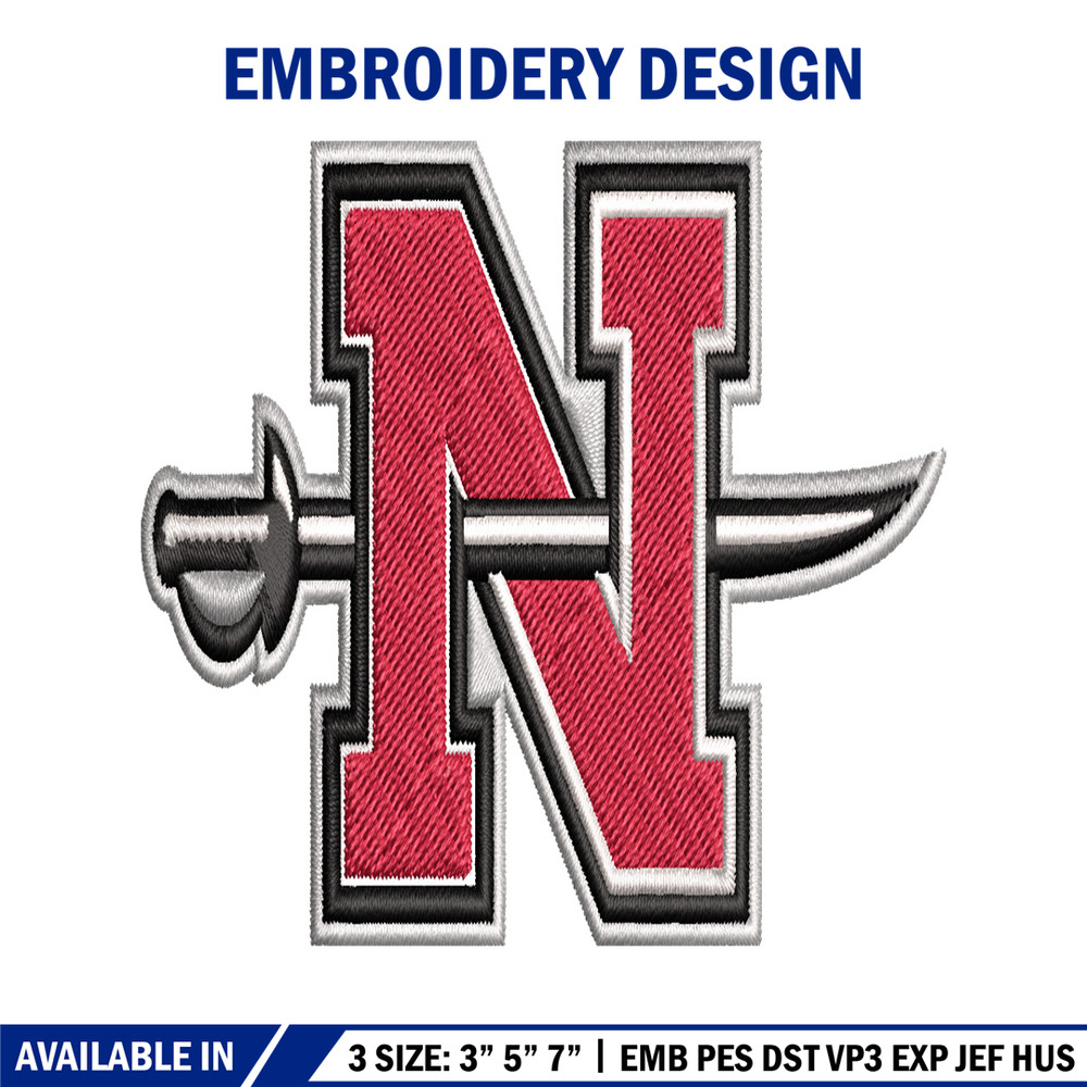 Nicholls State Colonels embroidery, Nicholls State Colonels embroidery, logo Sport, Sport embroidery, NCAA embroidery..jpg