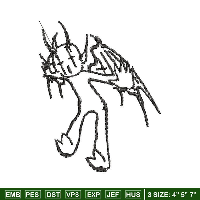 The Devil logo embroidery design, The Devil embroidery, logo design, Embroidery shirt, logo shirt, Instant download.jpg