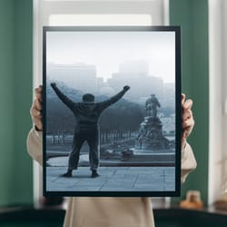 rocky balboa movie poster, no framed, gift.jpg