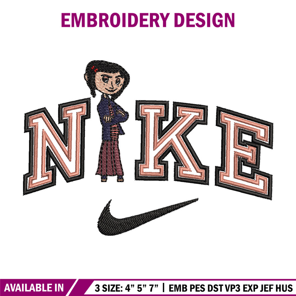 Nike china girl embroidery design, Girl embroidery, Nike design, Embroidery shirt, Embroidery file,Digital download.jpg