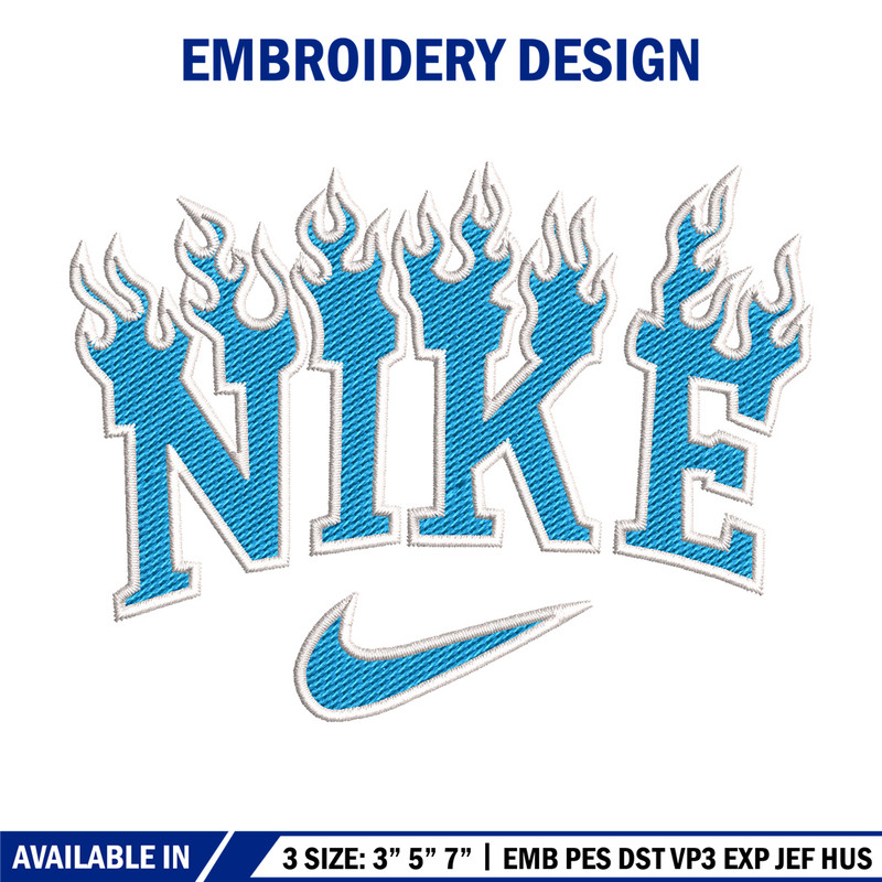 Nike blue flame embroidery design, Nike embroidery, Nike design, Embroidery shirt, Embroidery file,Digital download.jpg