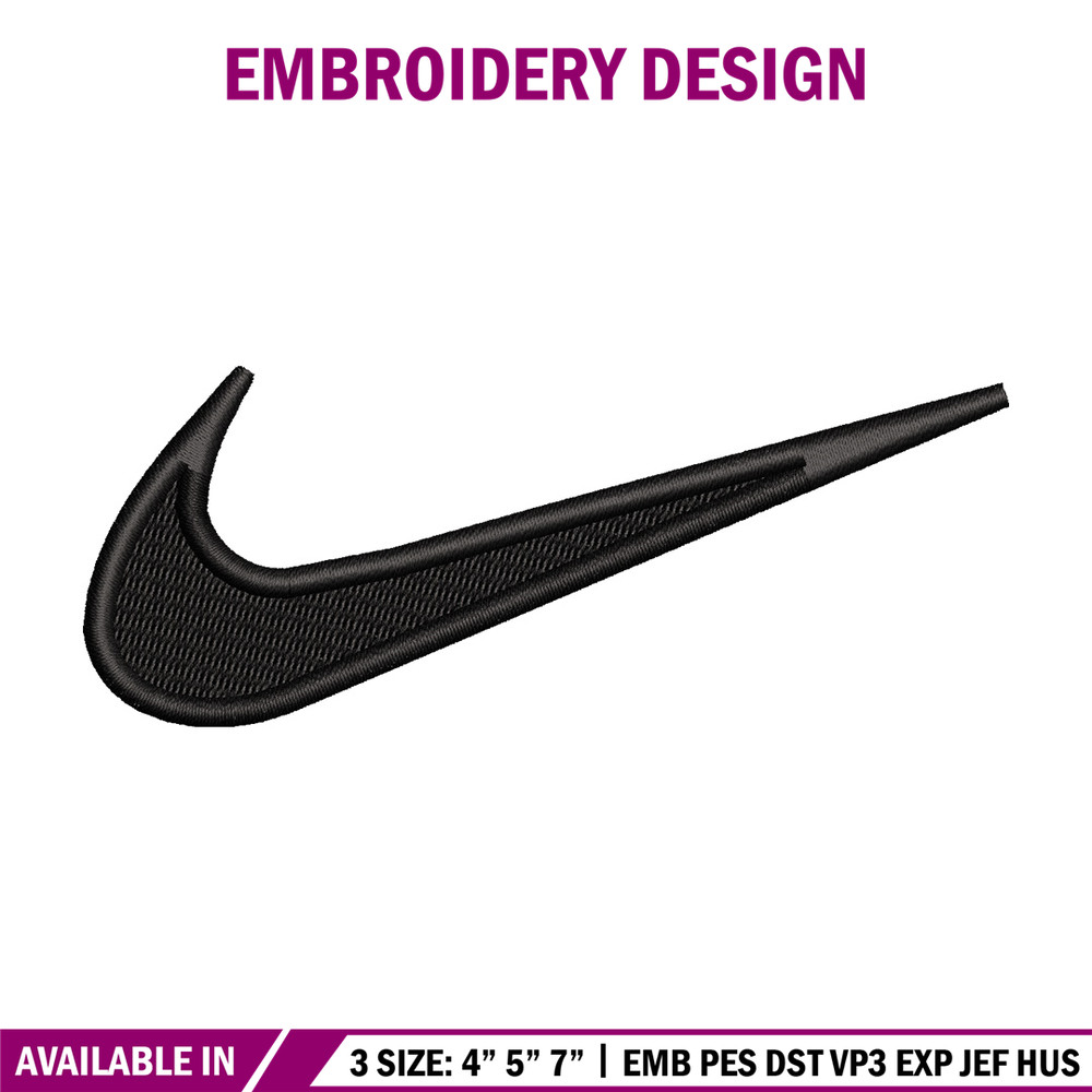Nike design embroidery design, Nike embroidery, Nike design, Embroidery shirt, Embroidery file, Digital download.jpg