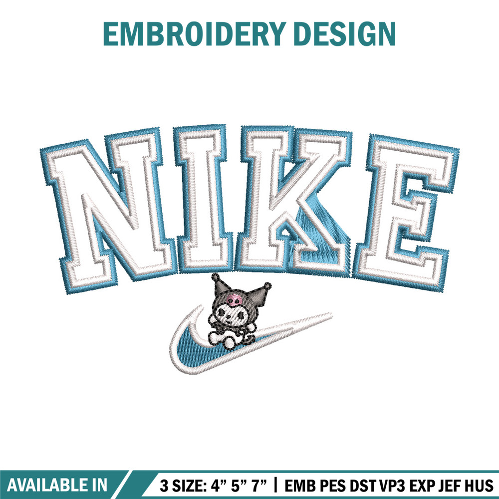 Nike bunny embroidery design, Bunny embroidery, Nike design,Embroidery file,Embroidery shirt,Digital download.jpg