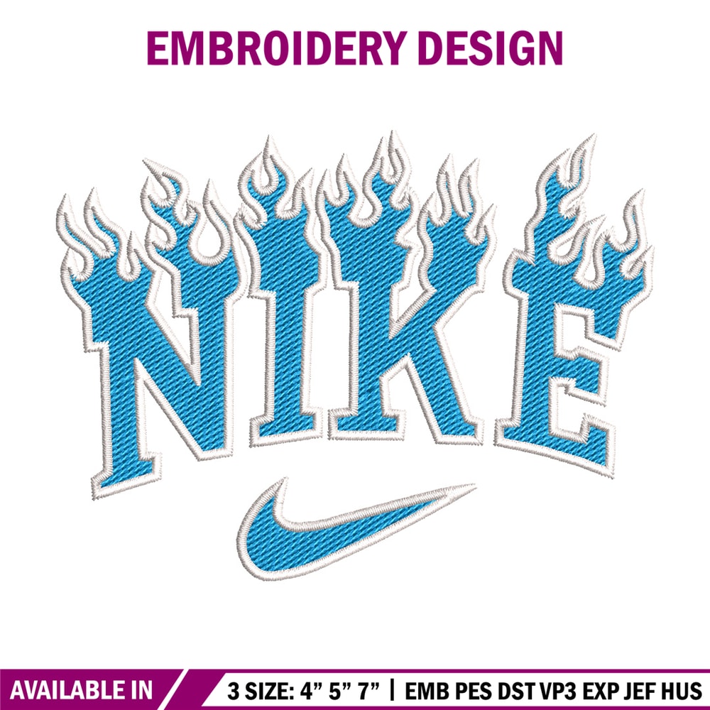 Nike blue flame embroidery design, Nike embroidery, Nike design, Embroidery shirt, Embroidery file,Digital download.jpg